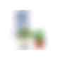 Logo-Töpfchen Überreichverpackung mit Samen - Glücksklee-Zwiebeln (* Je nach Verfügbarkeit der Glücksklee-Zwiebeln) (Art.-Nr. CA199806) - Für abwechslungsreiches Grün im B...