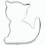 Backförmchen Single-Pack - Haustiere - Katze 4/0-c, Lasergravur (individuell) (Art.-Nr. CA439939)