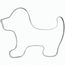 Backförmchen Single-Pack - Haustiere - Hund 4/0-c (individuell) (Art.-Nr. CA448580)
