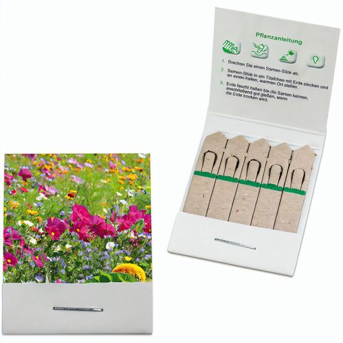 Samen-Stick - Sommerblumenmischung (Art.-Nr. CA489338) - Frühlings- und Sommergrüße oder einfa...