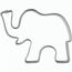 Backförmchen Kids - Elefant, Druck 4/4-c (individuell) (Art.-Nr. CA510527)