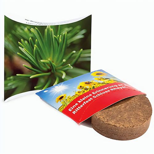 Plant-Tab mit Samen - Fichte (Art.-Nr. CA548611) - Kompakte Werbeidee mit einfacher Handhab...