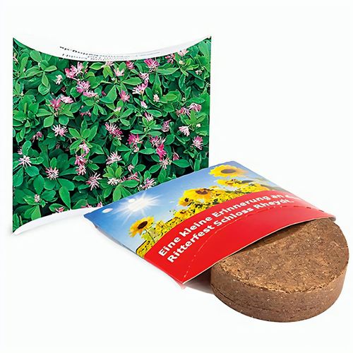 Plant-Tab mit Samen - Persischer Klee (Art.-Nr. CA616826) - Kompakte Werbeidee mit einfacher Handhab...