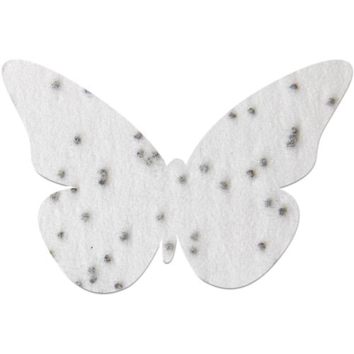 Samenpapier in Klappkärtchen - Schmetterling (Art.-Nr. CA654902) - In das Samenpapier ist der Samen der...