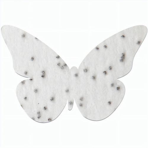 Samenpapier in Klappkärtchen Ei - Schmetterling (Art.-Nr. CA660374) - Mit dem Samenpapier sät der Kunde da...