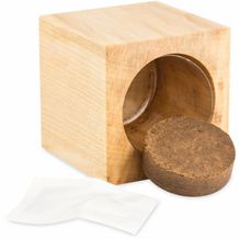 Pflanz-Holz Büro Star-Box mit Samen - Ringelblume (individuell) (Art.-Nr. CA711735)