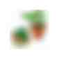 Logo-Topf mit Samen - teracotta - Gartenkresse (Art.-Nr. CA749904) - Der Logo-Topf mit Substrattablette und...