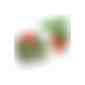 Tontöpfchen-Blume mit Samen - Gewürzpaprika inkl. Tampondruck (Art.-Nr. CA884463) - Das Tontöpfchen aus Terracotta wir...