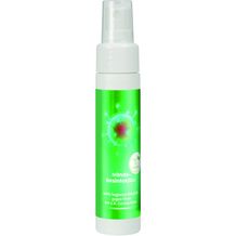 50 ml Sprayflasche 'Slim' mit Hand-Desinfektionsspray (weiß) (Art.-Nr. CA029645)
