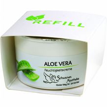 50 ml 'Refill' für Wechseltiegel inkl. 4c Etikett mit Aloe Vera Aufbaucreme (transparent) (Art.-Nr. CA282963)