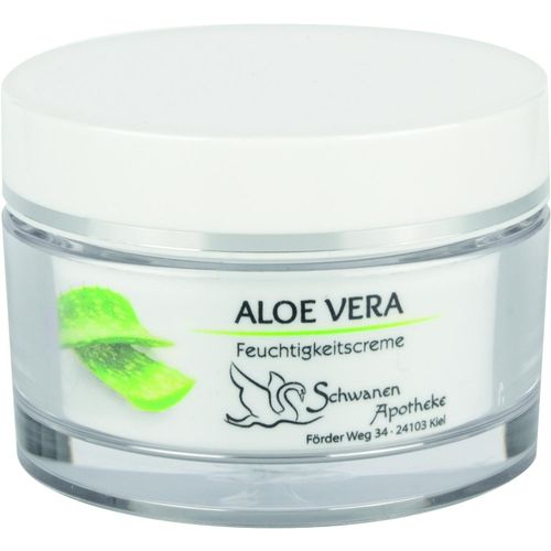 50 ml Wechseltiegel 'Refill' inkl. 4c Etikett mit Aloe Vera Aufbaucreme (Art.-Nr. CA355942) - Neuer Kunststofftiegel in klar-transpare...