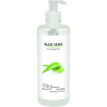300 ml Pumpspender mit Cremeseife Aloe Vera inkl. 4c Etikett (transparent) (Art.-Nr. CA375528)