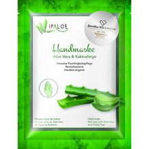 Handmaske "Aloe Vera & Kaktusfeige" mit individueller Folie (weiß) (Art.-Nr. CA437188)