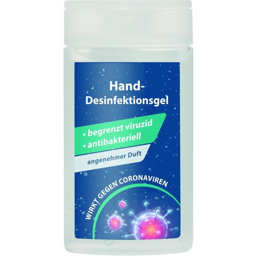 50 ml Flasche mit Hand-Desinfektionsgel, inkl. 4c-Etikett (Art.-Nr. CA552612) - NEU: Hand-Desinfektionsgel ? begrenzt...