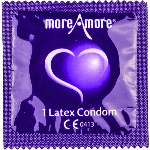 Kondome inkl. 4c Druck auf Kartonage (Art.-Nr. CA826994) - Ein einzeln versiegeltes Kondom, verpack...