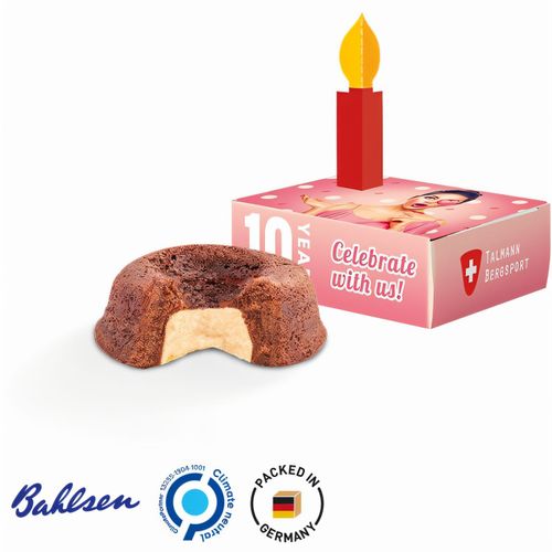 Minikuchen in Werbebox, Bahlsen Kuchensnack Marmor (Art.-Nr. CA086280) - Bahlsen Minikuchen in Gratulationsbox...