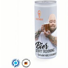 Getränkedose 250ml Bier, Sleeve-Folie transparent (transparent) (Art.-Nr. CA232665)