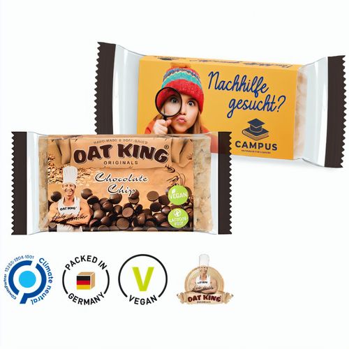 Werbeschuber Kuchen S, Oat Bar Chocolate Chip (Art.-Nr. CA395094) - Oat Bar Riegel von Oat King im Werbeschu...