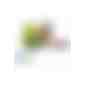 Werbekarte Midi, Fruit Stripes Cherry sour (Art.-Nr. CA442236) - Werbekarte Midi aus weißem Karton un...