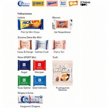 Werbeanhänger aus weißem Karton Leibniz PickUp Mini, Choco (weiß) (Art.-Nr. CA529779)