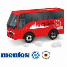 Bus Präsent Vollkartonhülle, weiß Mentos Kaudragees Mint (weiß) (Art.-Nr. CA556500)