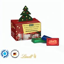 Geschenkbox Mini, Lindt Schokotäfelchen (weiß) (Art.-Nr. CA559625)