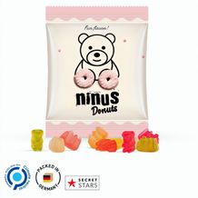 Minitüte, 7 g, Folie weiß, Basic Bärchen mini (weiß) (Art.-Nr. CA605111)