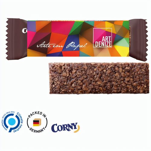 Corny Haferkraft Riegel Zero, Kakao (Art.-Nr. CA798209) - Corny Haferkraft Riegel im Werbeschuber...