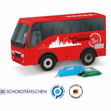 Bus Präsent Ritter SPORT Schokotäfelchen (weiß) (Art.-Nr. CA934066)