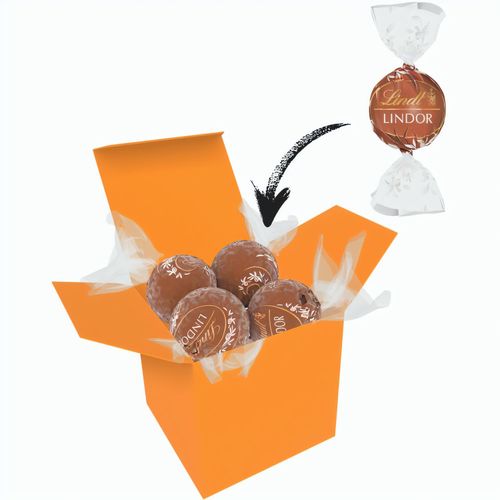 Color Lindor Box (Art.-Nr. CA013949) - 1 ColorBox Orange gefüllt mit 4 Lind...