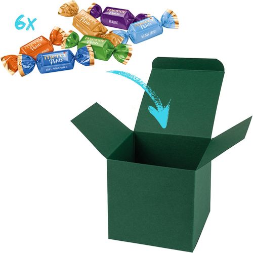 Color Merci Mini-Box (Art.-Nr. CA037145) - 1 ColorBox Dunkelgrün, gefüllt mit...