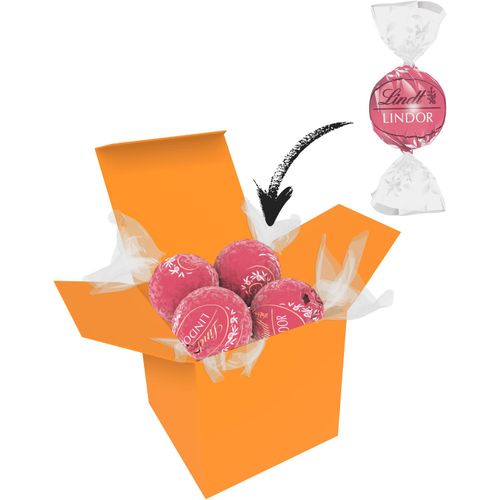 Color Lindor Box (Art.-Nr. CA116098) - 1 ColorBox Orange gefüllt mit 4 Lind...