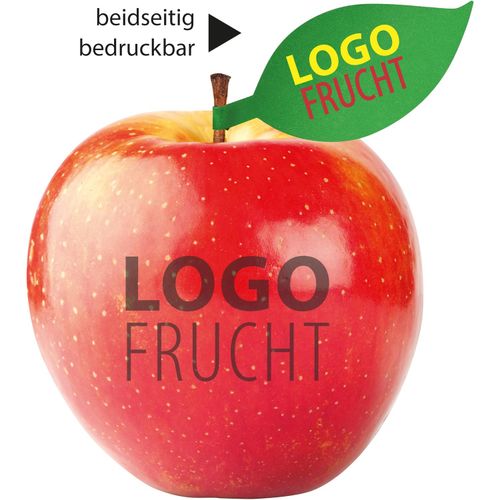 LogoFrucht Apfel rot (Art.-Nr. CA150180) - 1 Qualitäts-Apfel rot inkl. LOGOFrucht-...