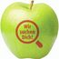 Apfel grün "Lupe" (mehrfarbig) (Art.-Nr. CA164113)