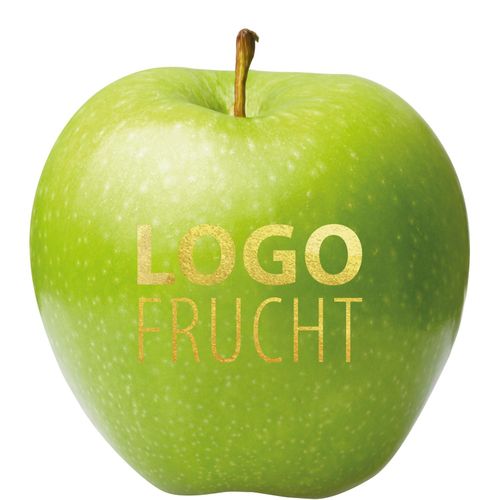 LogoFrucht Apfel grün (Art.-Nr. CA171478) - 1 Qualitäts-Apfel grün, inkl. LOGOFruc...