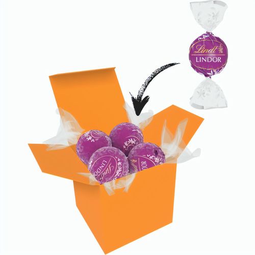 Color Lindor Box (Art.-Nr. CA209971) - 1 ColorBox Orange gefüllt mit 4 Lind...