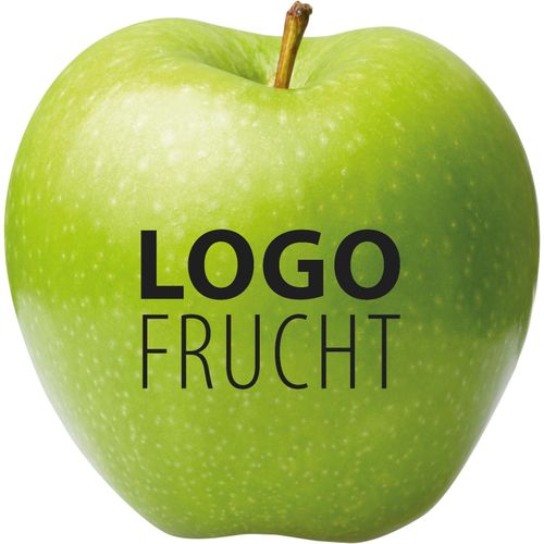 LogoFrucht Apfel grün (Art.-Nr. CA272682) - 1 Qualitäts-Apfel grün, inkl. LOGOFruc...