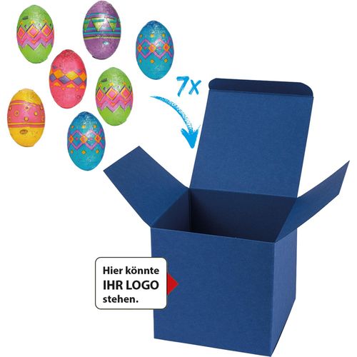 ColorBox Happy Eggs (Art.-Nr. CA288505) - 1 ColorBox Dunkelblau gefüllt mit ...