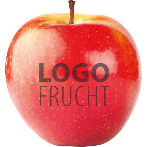LogoFrucht Apfel rot (Art.-Nr. CA290985) - 1 Qualitäts-Apfel rot, inkl. LOGOFrucht...