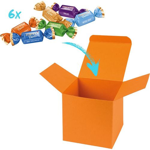 Color Merci Mini-Box (Art.-Nr. CA293782) - 1 ColorBox Orange, gefüllt mit 6 Merci-...