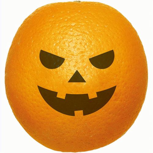 LogoFrucht Orange Scary Jack (Art.-Nr. CA324974) - 1 Qualitäts-Orange, inkl. LOGOFruch...