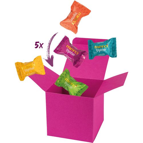 Color Box Merci together (Art.-Nr. CA333459) - 1 ColorBox Pink, gefüllt mit 5 Merc...