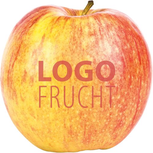 LogoFrucht Apfel rot (Art.-Nr. CA361373) - 1 Qualitäts-Apfel rot, inkl. LOGOFrucht...
