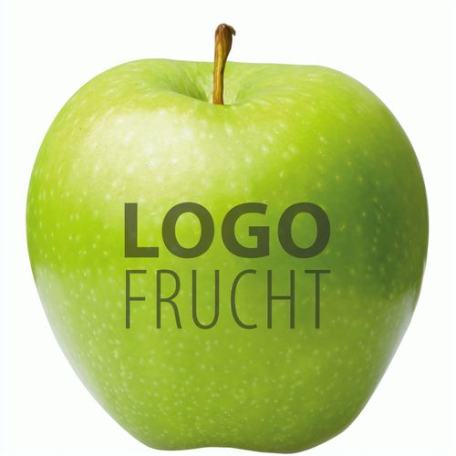 LogoFrucht Apfel grün (Art.-Nr. CA372252) - 1 Qualitäts-Apfel grün, inkl. LOGOFruc...