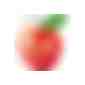 LogoFrucht Apfel rot (Art.-Nr. CA411416) - 1 Qualitäts-Apfel rot inkl. LOGOFrucht-...