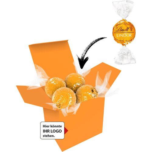 Color Lindor Box (Art.-Nr. CA429858) - 1 ColorBox Orange gefüllt mit 4 Lind...