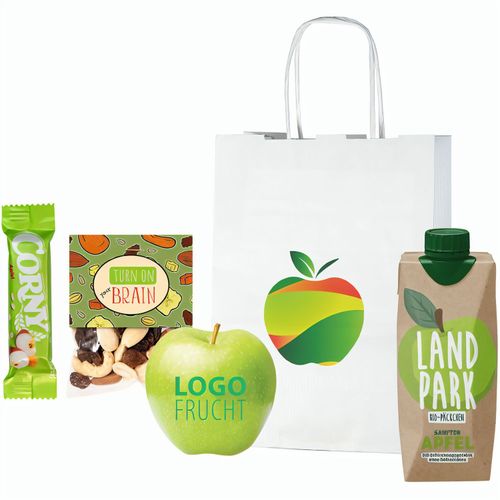 Event Bag L (Art.-Nr. CA432590) - 1 LOGOFrucht Apfel grün inkl. LOGOFruch...