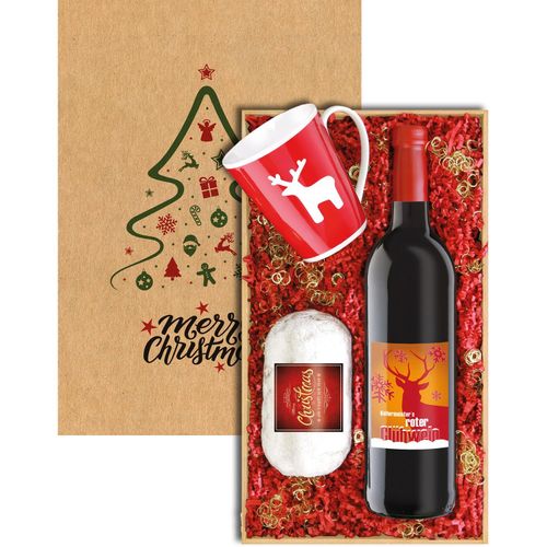 Winterzeit Natur (Art.-Nr. CA449341) - 1 Flasche Glühwein 1,0 l, 1 exklusiv...