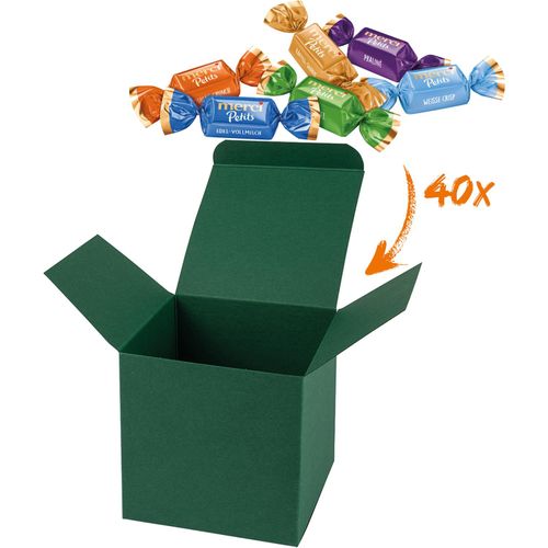 Color Merci Medi-Box (Art.-Nr. CA467944) - 1 ColorBox Dunkelgrün, gefüllt mit ...