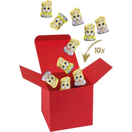 ColorBox Mini Gold Bunny (Art.-Nr. CA510153) - 1 ColorBox Rot gefüllt mit 10 Min...